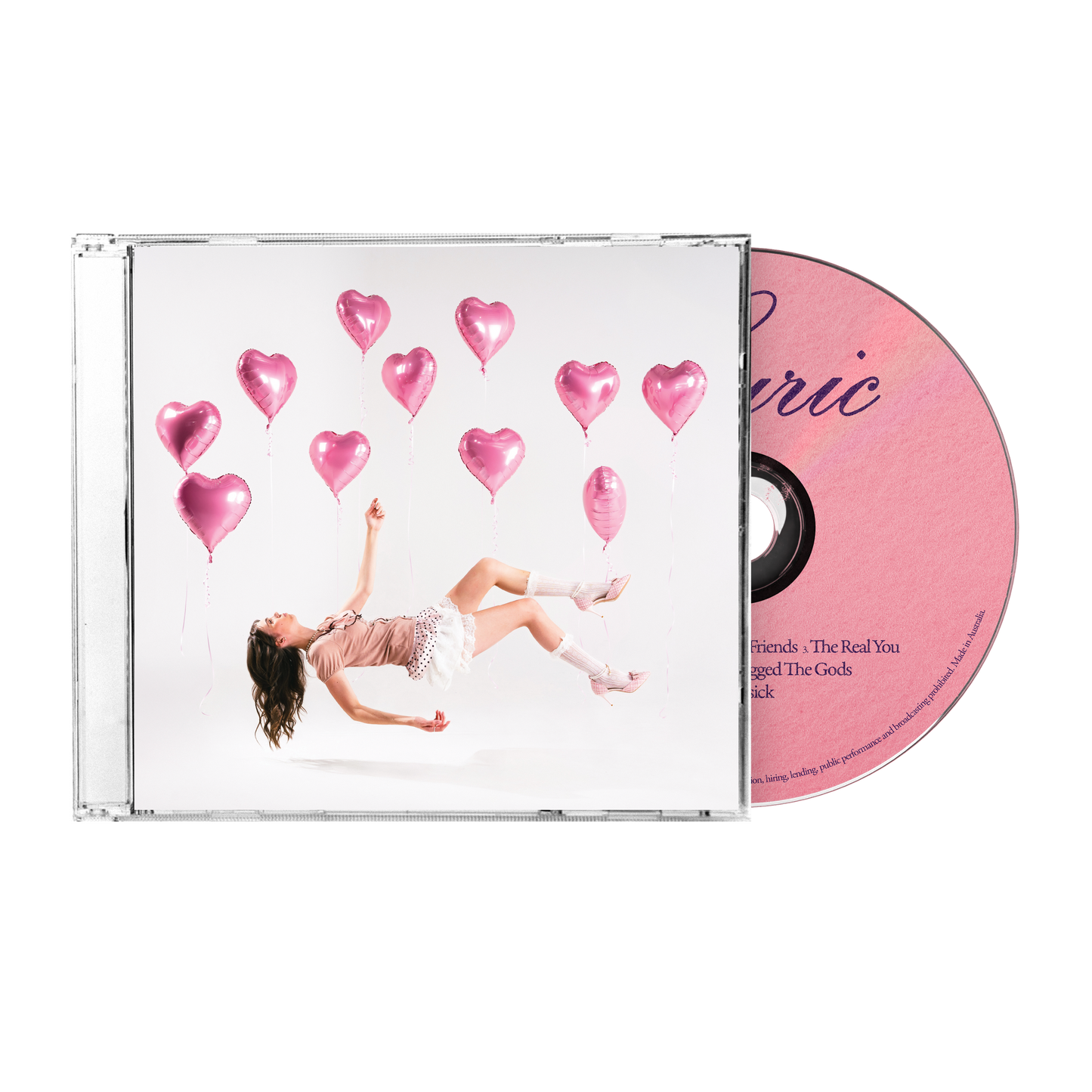 The Art of Falling First CD with Signed Art Card
