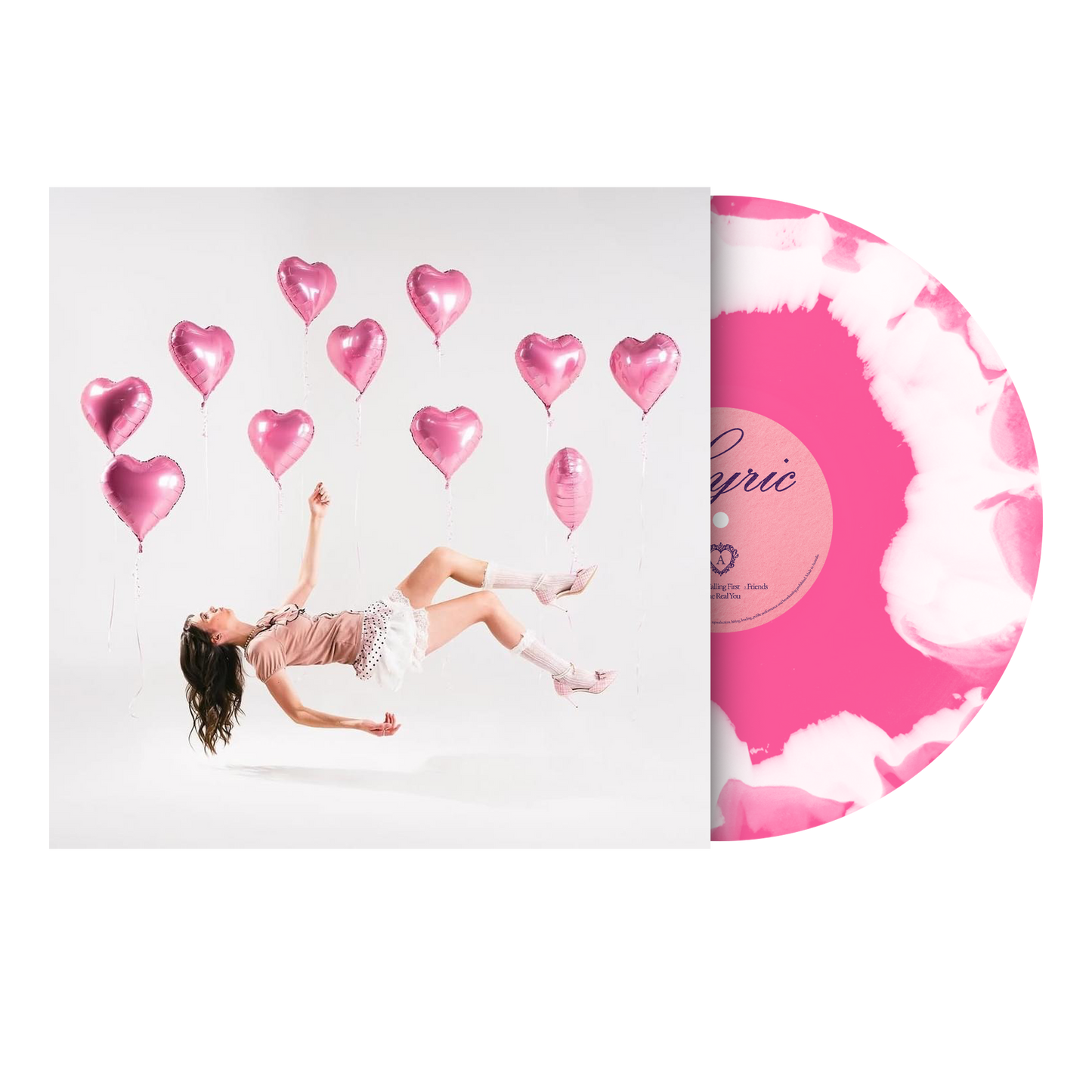 LIMITED EDITION The Art of Falling First Pink Splatter Vinyl with Signed Art Card