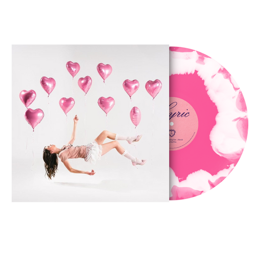 LIMITED EDITION The Art of Falling First Pink Splatter Vinyl with Signed Art Card